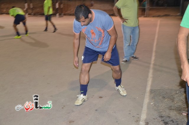 كفرقاسم - فريقي صهيب والعمرية  يتربعان على عرش الدوري بعد جولة الربع نهائي وخطوة الى النصف نهائي 